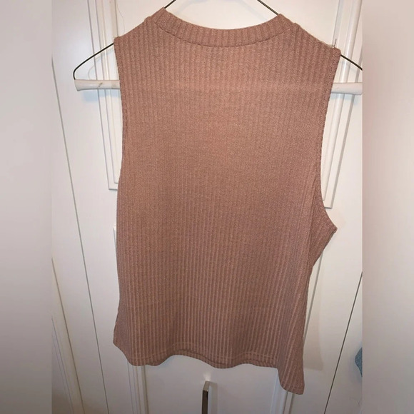 Set 4 SHEIN ribbed high neck tank tops size XL - Picture 12 of 14